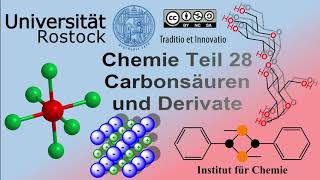 Chemie Teil 28 Carbonsäuren und Derivate [upl. by Upali]