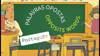 Antônimos em Português  alguns exemplos [upl. by Ettennat358]