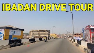 Driving Around Ibadan in Oyo State  Nigerias Largest City [upl. by Nilsoj878]