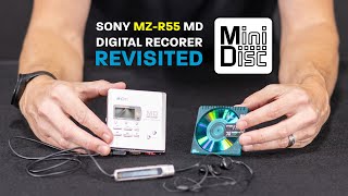 90s Sony MiniDisc MZR55 Player amp Recorder Retro Revisit [upl. by Bernadette]