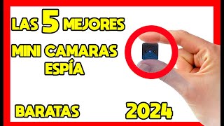 📷🕵️Las 5 mejores MINI CAMARAS ESPIA Calidad Precio de AMAZON 2024 [upl. by Iaria]