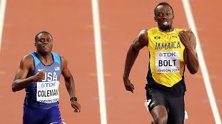 Usain Bolt Loses Last 100m Race Of His Career [upl. by Jordans]