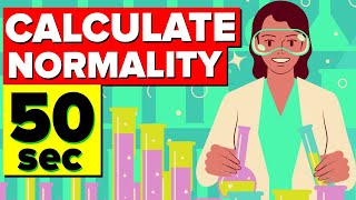 How to calculate normmality in chemistry [upl. by Yablon739]