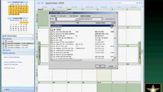 Add a shared calendar in Microsoft Outlook 2007 [upl. by Elleivad]