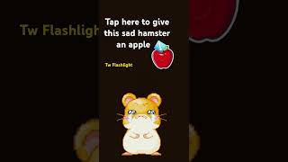 TAP HERE TO GIVE THIS SAD HAMSTER AAPPLE sad furry antizoo Hamster jumpscare [upl. by Aisela717]