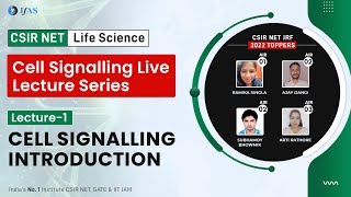 Cell signaling introduction  Target CSIR NET Life Science  Cell Signaling  IFAS [upl. by Ogait146]