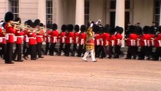 Major Generals Inspection at Wellington Barracks  March 2014 [upl. by Merrick]