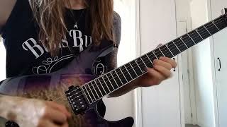 Enforcer  Undying Evil Solo Cover [upl. by Anail]