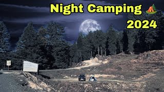 Camping 🏕️ in Forest  🥶Winter ❄️ Camping in India  First night camping 🏕️ of 2024  Mandi HP ♥️ [upl. by Nahgen948]