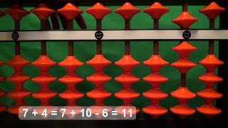 Easy Addition with the Abacus Soroban 1 digit  1 digit Part 2 [upl. by Raseda]