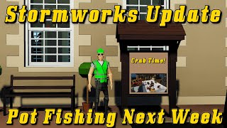 Stormworks Update Crab Fishing Info stormworks gaming [upl. by Rednasela]