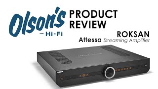 Roksan Attessa Streaming Amplifier [upl. by Anujra]