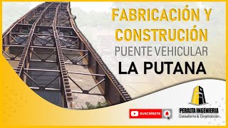 TIMELAPSE PUENTE VEHICULAR CON VIGAS EN ACERO [upl. by Caye89]