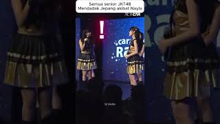 SENIOR JKT48 MENDADAK JEPANG GARA GARA NAYLA CHAN jkt48 freyajkt48 [upl. by Johnna]