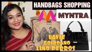 MYNTRA HANDBAG HAUL 2024 [upl. by Eanej]