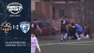 Calcio Promozione  Lanteri SassariMacomerese 12 Highlights [upl. by Ytsirc]