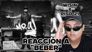 RT REACCIONA  BEBER  WISIN FT PISO 21 [upl. by Churchill]