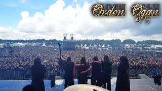 ORDEN OGAN  WACKEN  FINALE 2016 [upl. by Harahs]