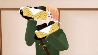 【MMD x Hetalia】America Doesnt Want Englands Scones MMD Request  Original Animation [upl. by Yekcin]