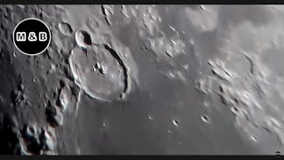 Moon Image Through SkyWatcher Scope  4K [upl. by Adnohrahs949]