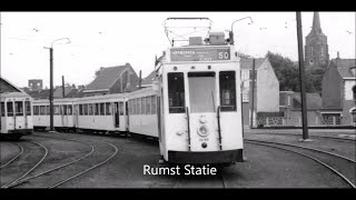 TRAM 50 Antwerpen  Rumst NOSTALGIE [upl. by Faires450]