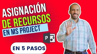 Cómo asignar recursos en MS PROJECT 2024 hazlo correctamente😎 [upl. by Teiluj699]