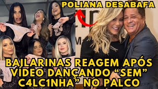 Bailarinas do Leonardo se REVOLT4M e REB4TEM ao serem ACUS4DAS de dançar sem C4LC1NHA em Show [upl. by Ynos880]