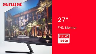 Aiwa 27quot FHD Monitor AWM2725B [upl. by Ecienaj60]