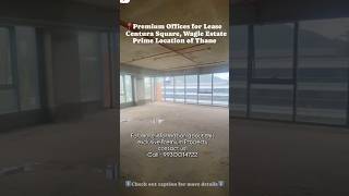 Office Space for Rent at centrum business square Wagle Estate Thane Call 📲 9930014722 [upl. by Orabelle7]