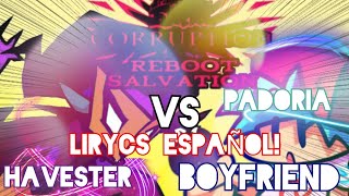 FNF CORRUPTION REBOOT SALVATION quotHAVESTER VS BF LIRYCS ESPAÑOL PARODIAquot [upl. by Edgard]