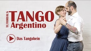 Tango Technik  Das Tangobein [upl. by Ahsiner]