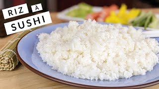 Comment CUIRE du RIZ à SUSHI Recette facile  HOP DANS LE WOK [upl. by Nailuj]