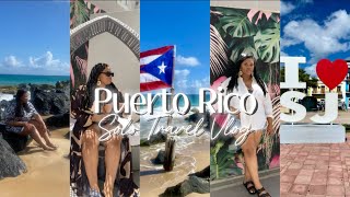 SAN JUAN TRAVEL VLOG  Solo Travel Diaries 🇵🇷🌴 [upl. by Edras]