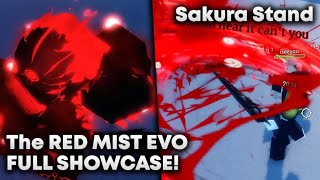 Sakura stand  How to kill Red mist fast  20min [upl. by Irrot733]