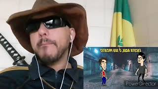 REAGINDO AO THIAGO BRAGA vs CASTANHARI  Gato Galáctico e o Leite Nazis React André Guedes [upl. by Aikal549]