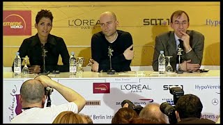 MONSTERS BALL Full Press Conference Berlinale 2002 with Halle Berry amp Marc Forster [upl. by Bosson]