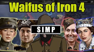 How to Get Every Female Leader in Hearts of Iron 4 GAMEPLAY [upl. by Eillo411]