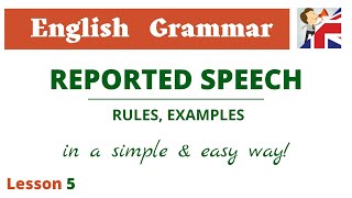 Reported speech – Indirect speech  English Grammar lesson [upl. by Clements220]