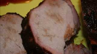 BBQ Smoked Pork loin roast 2 [upl. by Ssilem]