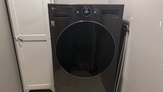 LG WM6998HBA combo washer vs GE PFQ97HSPVDS combo washer [upl. by Higbee]