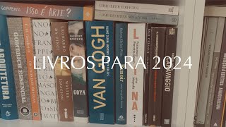 Escolhendo livros para 2024 [upl. by Lourdes672]