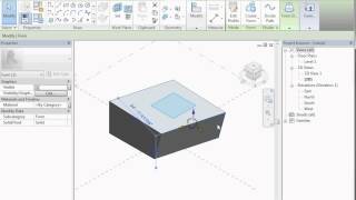 REVIT CONCEPTUAL MASS 01 MODEL LINES [upl. by Yewed]