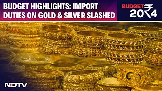 Gold Custom Duty  Good News For Those Looking To Buy Gold Import Duties On Gold Silver Slashed [upl. by Nylorak]