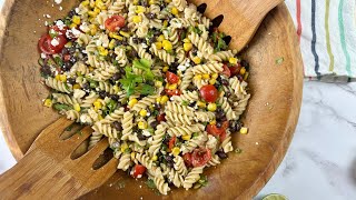 Southwestern Pasta Salad Recipe [upl. by Drugi]