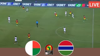 🔴LIVE Madagascar Vs Gambia  Africa Cup Of Nations Qualification All Goals Analysis amp Highlights [upl. by Ydnew651]