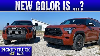 First Look at 2024 Toyota Tundra Terra Pro Sequoia Too [upl. by Idyak]