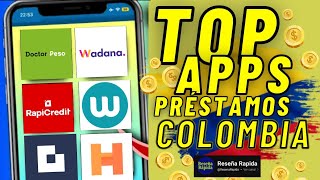 TOP APPS de Prestamos en Colombia 🏆 ¡Legales [upl. by Wobniar]