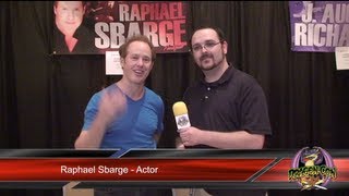 Raphael Sbarge Interview Dragon Con 2012 [upl. by Ycnuahc]