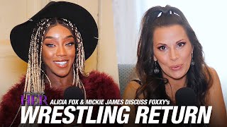 Alicia Fox Makes Wrestling Return Against Mickie James [upl. by Supmart647]