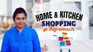 Agromech Factory Shopping 🛒  Stainless Steel Kitchen Utensils 🍲 [upl. by Shalne]